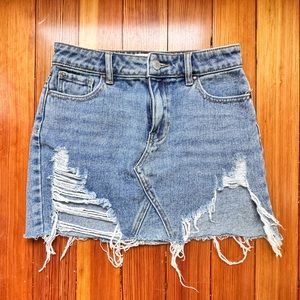 Pacsun Denim mini skirt